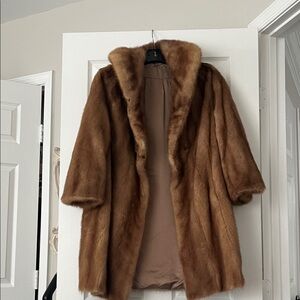 Luxurious Brown Fur Coat